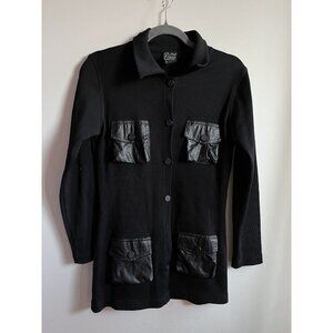 cop copine Paris Vintage pocket Ribbed cardigan  Size 2